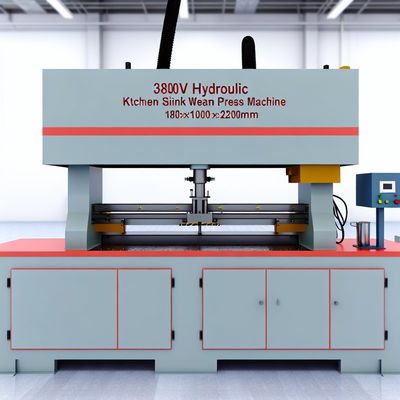 380V hydraulique cuisine évier soudage pressure de couture 1800x1000x2100mm