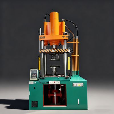 Presse hydraulique industrielle robuste avec système de contrôle de précision pour le formage, l'estampage et les opérations d'assemblage des métaux