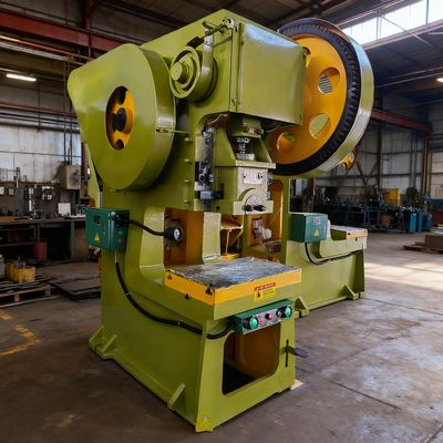 Presses pneumatiques de type ouvert à lit fixe de la série JH21 à pression nominale de 400KN, traction de glissement de 100 mm et puissance du moteur de 4000 W