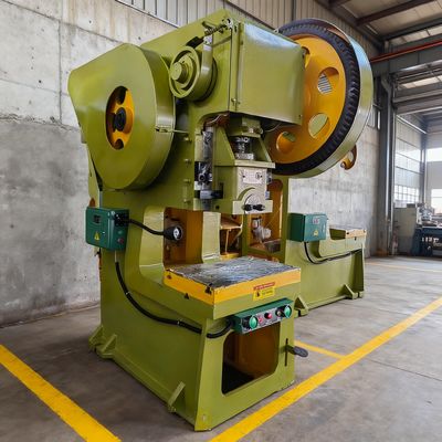 Presses pneumatiques de type ouvert à lit fixe de la série JH21 à pression nominale de 400KN, traction de glissement de 100 mm et puissance du moteur de 4000 W