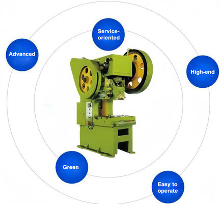 Presses à percussion industrielles en acier CNC de 160 T avec une pression nominale de 400KN et une course de glissement de 100 mm