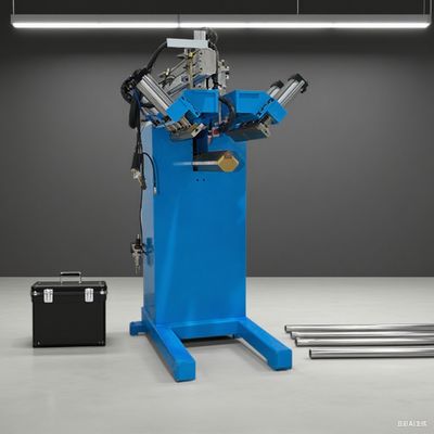 Soudeuse d'arrondissement d'angle CNC avec alignement laser et soudure à angle R réglable pour lavabos de salle de bain