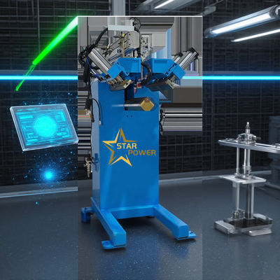 Soudeuse CNC 2 axes pour arrondir les coins d'éviers en acier inoxydable avec rayon réglable R5-R15mm et production de 80-100 éviers par équipe