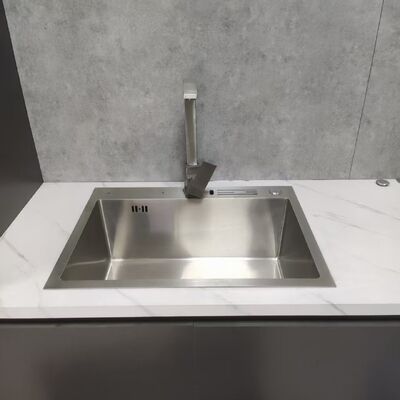 Bon prix Évier de cuisine en acier inoxydable 304/316 silencieux et silencieux, avec bol approfondie et profondeur de bol 250-300 mm en ligne