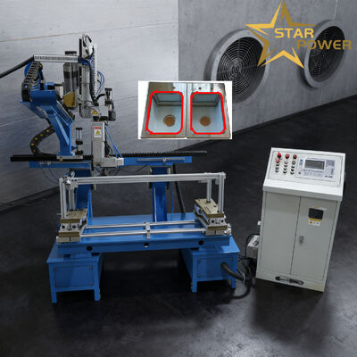 Machine de soudage à arc d'argon contrôlée par CNC à 220V de tension et 400W de puissance pour panneaux d'évier faits à la main en acier inoxydable