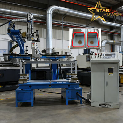 Machine de soudage automatique à arc d'argon à commande CNC anti-oxydation à quatre côtés pour le soudage sans soudure