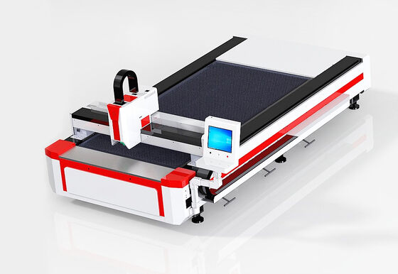 Ligne de production de machines de découpe laser à haute efficacité et haute précision