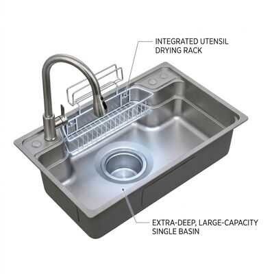 Qualité 35 Inch Apron Front Farmhouse Double Bowl Kitchen Sink 16 Gauge Handmade SUS304 usine
