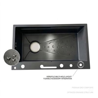 Bon prix 24 Inch Drop-In Double Bowl Kitchen Sink 50/50 SUS304 22 Gauge with Drain Strainer online
