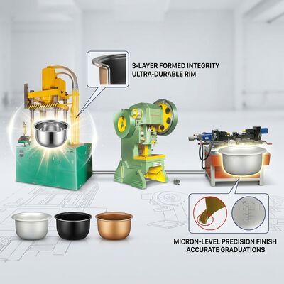 Qualité Rice Cooker Inner Pot Hydraulic Drawing Cookware Production Line 250 Ton Four Column Press Machine usine