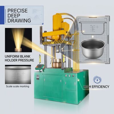 Qualité Stainless Steel Pot Deep Drawing Cookware Production Line 315 Ton Double Action Hydraulic Press usine